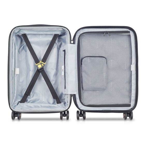 Delsey Paris Shadow 5.0 4 wheels Cabin suitcase 55 cm Laptop compartment Expandable