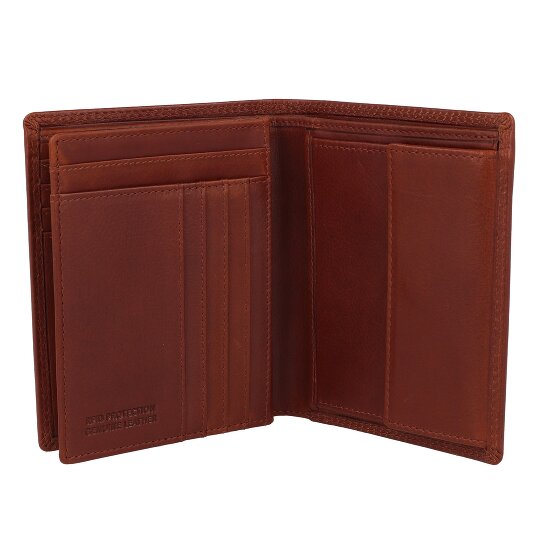 Greenburry Vintage Wallet RFID protection Leather 10 cm