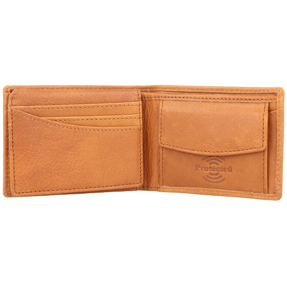 Greenland Nature GreenLand NATURE Wallet RFID protection Leather 10 cm