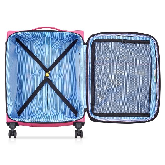 Delsey Paris x United Colors of Benetton BE 4-wheeled trolley 65 cm with expansion fold