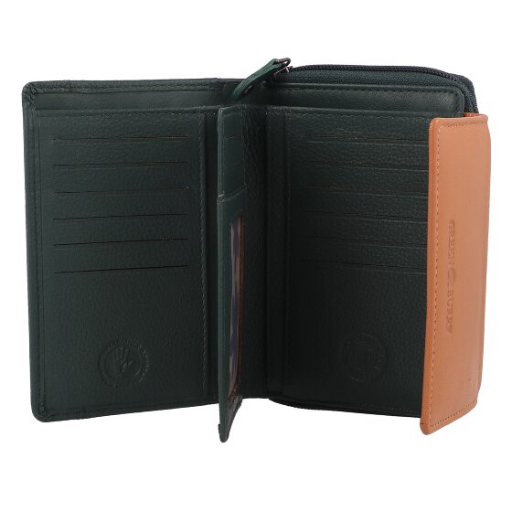 Greenburry Nappa Wallet RFID protection Leather 14 cm