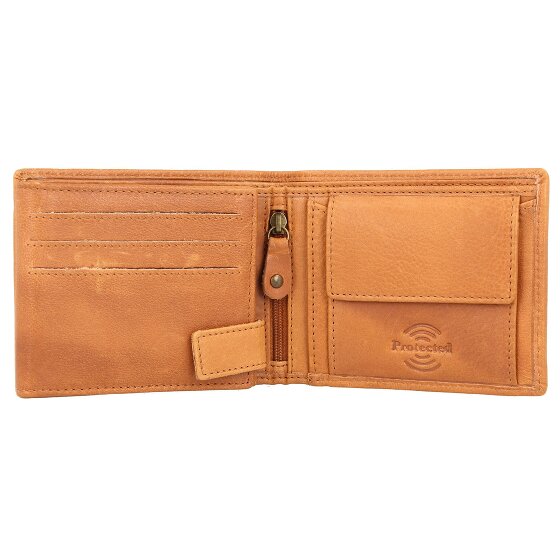 Greenland Nature GreenLand NATURE Wallet RFID protection Leather 12 cm