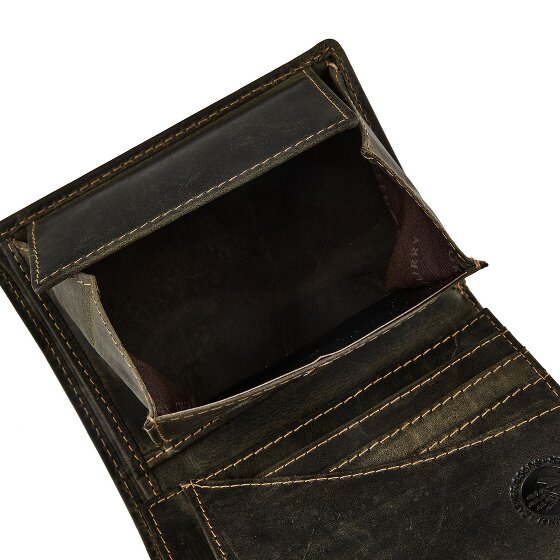 Greenburry Vintage wallet deer leather 9.5 cm