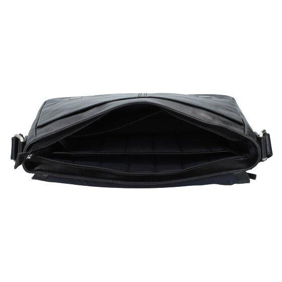 Leonhard Heyden Cambridge Messenger leather 38 cm laptop compartment
