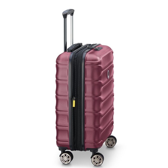 Delsey Paris Meteor 4 wheels Cabin trolley 55 cm with expansion pleat