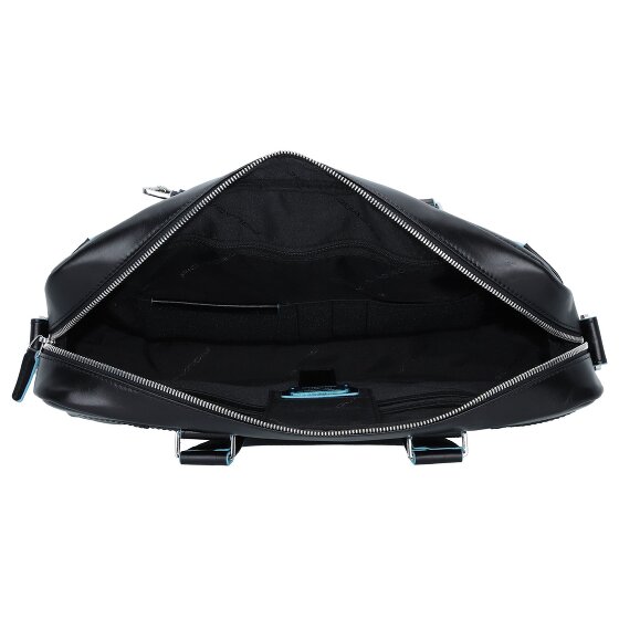 Piquadro Blue Square Briefcase III leather 40 cm laptop compartment