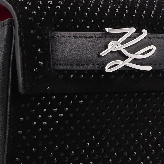 Karl Lagerfeld Autograph Mini Bag Handbag Leather 16 cm