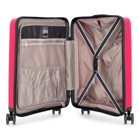 d&n Travel Line 4000 4 wheels Cabin suitcase 55 cm