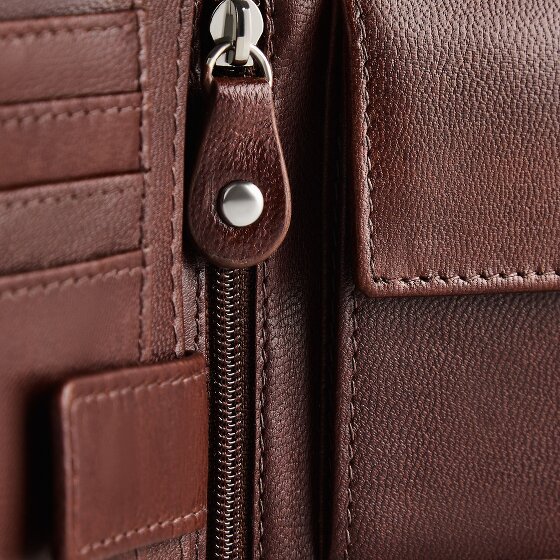 Bugatti Valencia Wallet RFID protection Genuine Leather 12 cm