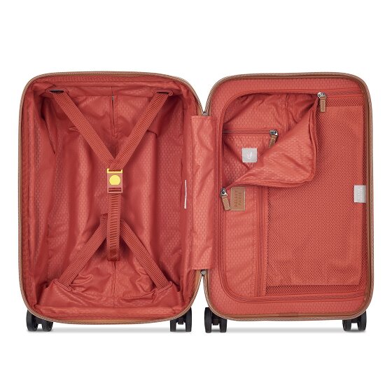 Delsey Paris Chatelet Air 2.0 4-wheeled cabin trolley 55 cm with expansion pleat