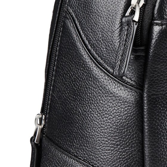 Piquadro Daypack Genuine Leather 39 cm Laptop compartment