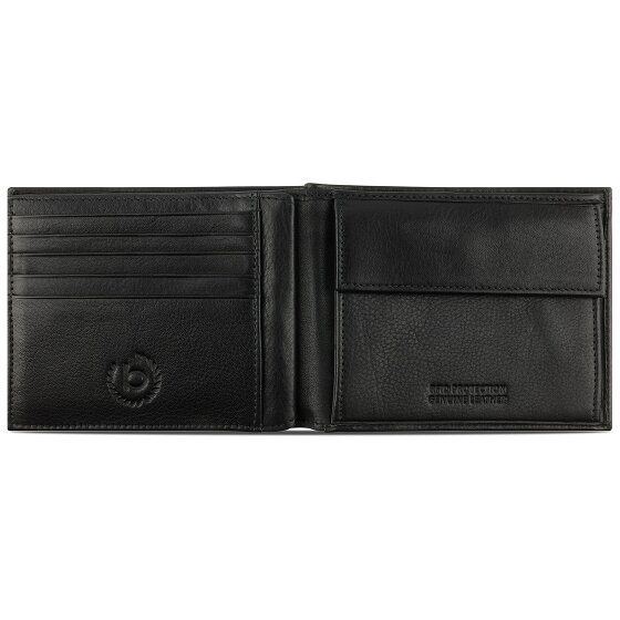 Bugatti Nome Wallet RFID protection Leather 12 cm