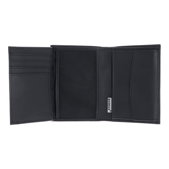 oxmox Leather Wallet RFID protection Genuine Leather 13 cm
