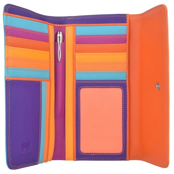 Mywalit Tri-fold Zip Wallet wallet leather 17 cm