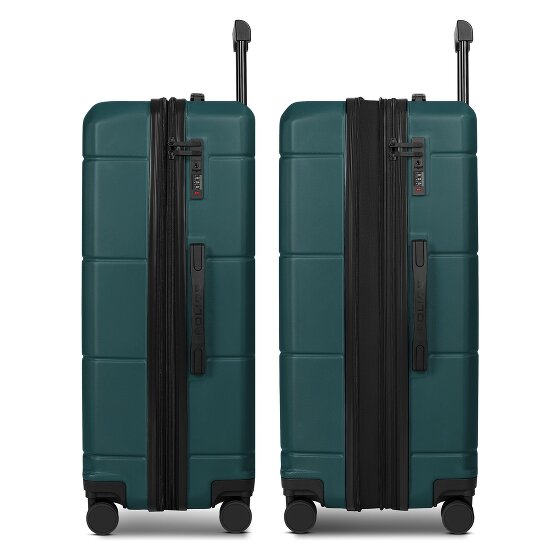Police London 4 wheels Trolley 74 cm Expandable