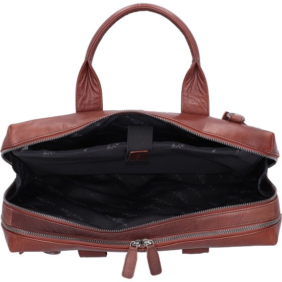 Plevier Rock Flint Briefcase RFID protection Leather 41 cm Laptop compartment