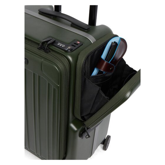 Piquadro PQ-Light 4 wheels Cabin suitcase 55 cm Laptop compartment