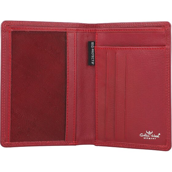 Golden Head Polo ID card case RFID leather 9 cm