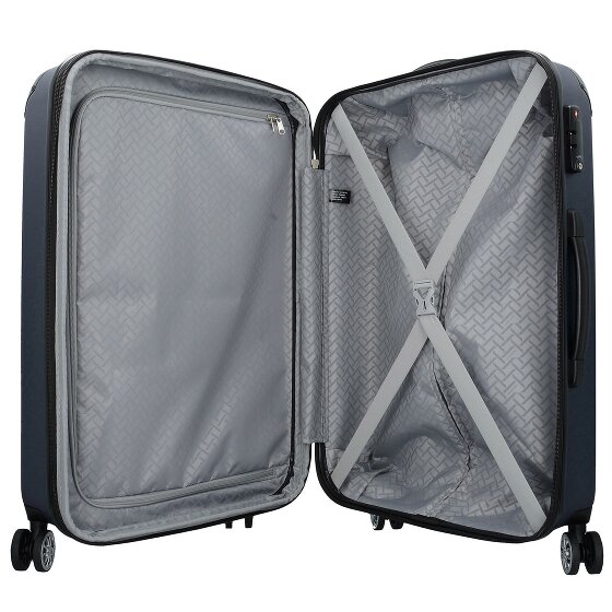 Travelite City 4 roll suitcase set 3pcs.