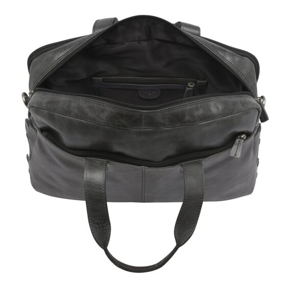 Voi City Cowboy Briefcase Leather 41 cm Laptop compartment