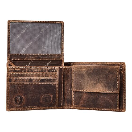 Greenburry Huntsman Wallet RFID protection Leather 12.5 cm