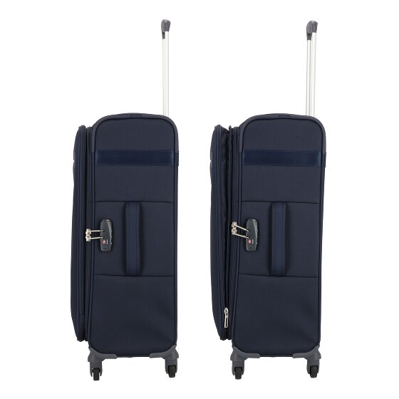 Samsonite Citybeat 4 wheels Trolley 66 cm with expansion pleat