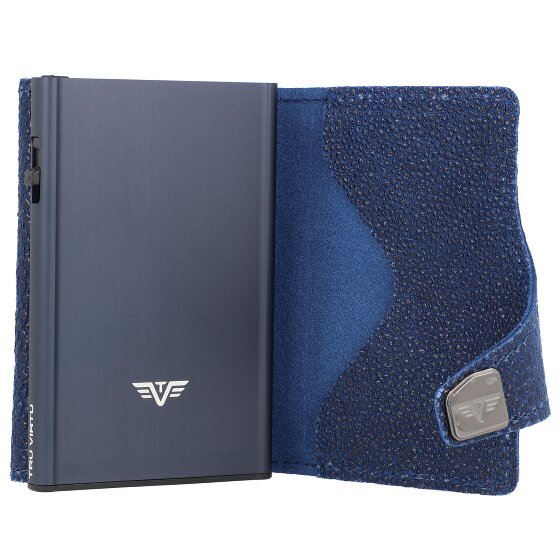 Tru Virtu Click & Slide credit card case wallet RFID leather 6.5 cm