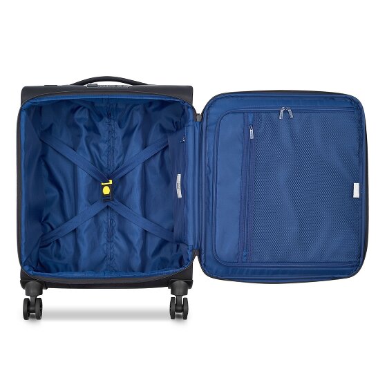 Delsey Paris Brochant 3 4 wheels Cabin trolley 55 cm