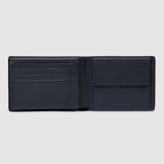 Piquadro Than Wallet RFID protection Leather 12.5 cm