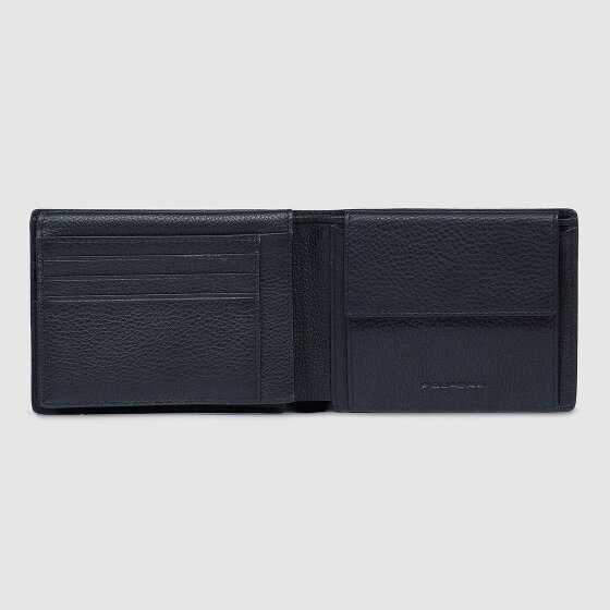 Piquadro Than Wallet RFID protection Leather 12.5 cm
