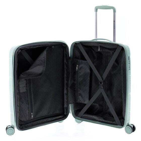 Gladiator 0800 4 wheels Cabin trolley 55 cm with expansion pleat