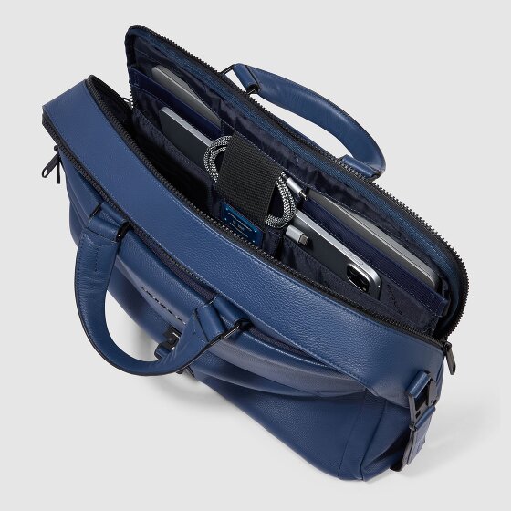 Piquadro Than Briefcase Leather 30 cm Laptop compartment
