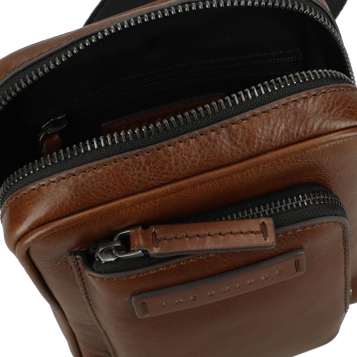 The Bridge Filippo Mini Bag Shoulder Bag Leather 18.5 cm marrone Bags