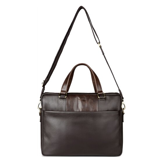 Bugatti Ryan Briefcase Genuine Leather 39 cm Laptop compartment