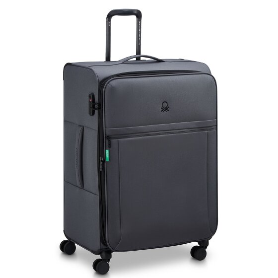 Delsey Paris x United Colors of Benetton BE 4-wheeled trolley L 76 cm with expansion fold