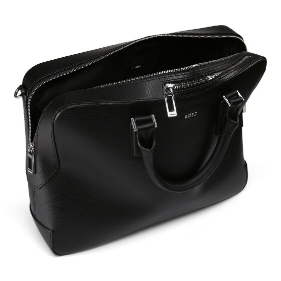 Boss Luminary Briefcase Leather 38 cm Laptop compartment