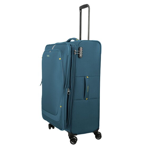 Travelite Umbria 4 wheels Trolley L 77 cm with expansion pleat