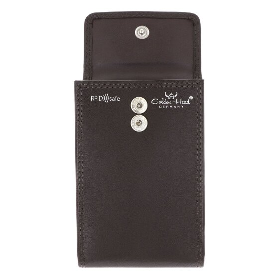 Golden Head Polo RFID credit card case leather 12 cm