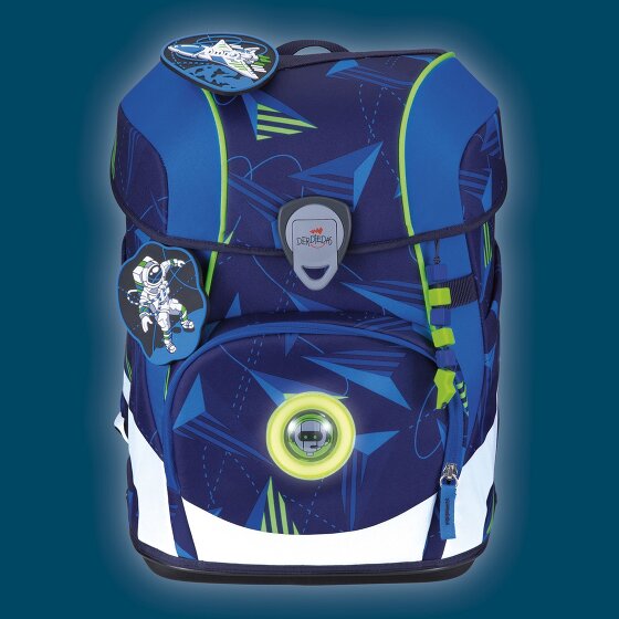 DerDieDas ErgoFlex Tiny LED School bag set