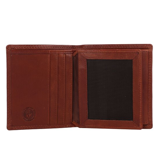 Greenburry Vintage Wallet RFID protection Genuine Leather 9.5 cm