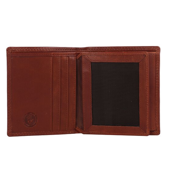 Greenburry Vintage Wallet RFID protection Leather 9.5 cm