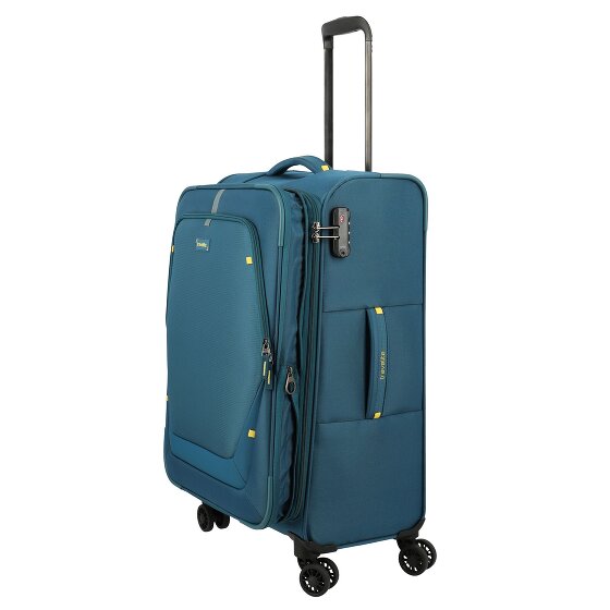 Travelite Umbria 4 wheels Suitcase set 3-piece with expansion pleat