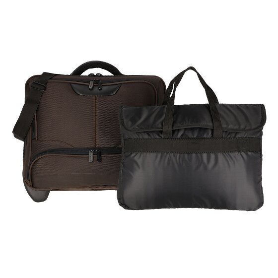 Dermata 2 wheels Business trolley 41 cm Laptop compartment