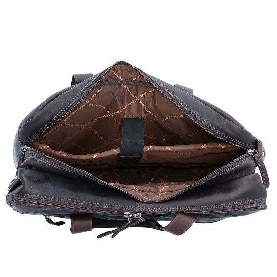 The Chesterfield Brand Wax Pull Up Briefcase Leather 44 cm Laptop compartment