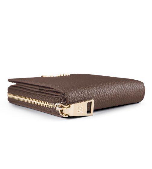 Lazarotti Bologna Leather Medium Zip-Around Wallet, Leather, 10 cm