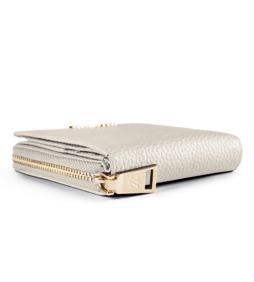 Lazarotti Bologna Leather Medium Zip-Around Wallet, Leather, 10 cm