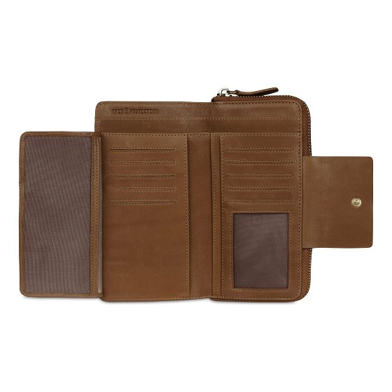 Bugatti Fabia Wallet RFID protection Leather 18 cm