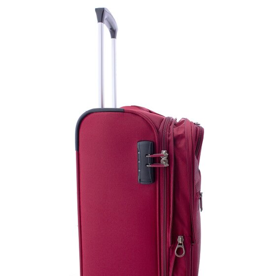 Gladiator 2000 4 wheels Cabin trolley 55 cm with expansion pleat