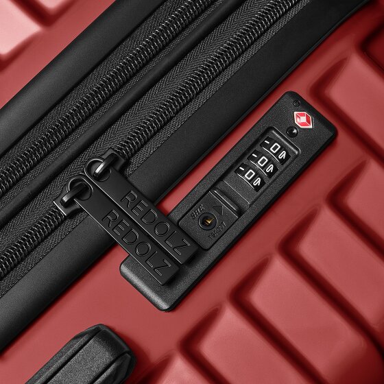 Redolz Essentials 18 4 wheels Cabin trolley 55 cm with expansion pleat