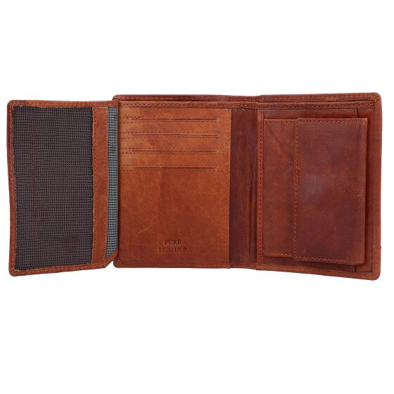 Spikes & Sparrow Wallet RFID leather 10 cm